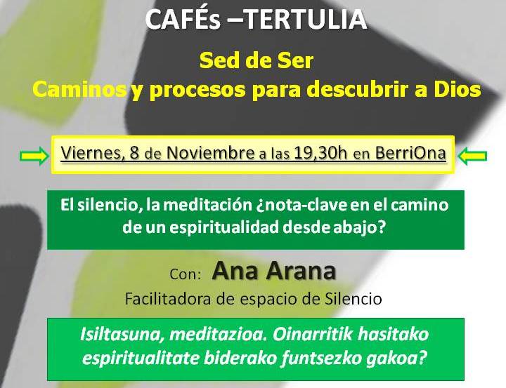 imagen Cafe Tertulia con ... Ana Arana